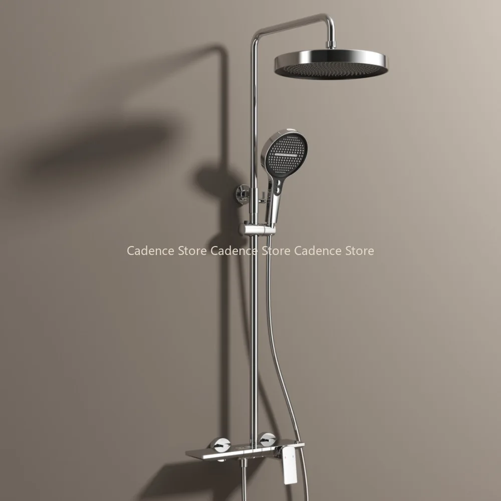 نظام مجموعة صنبور دش الحمام مجموعة 3-way دش الأمطار مجموعة دش خلاط رافعة مع اليد