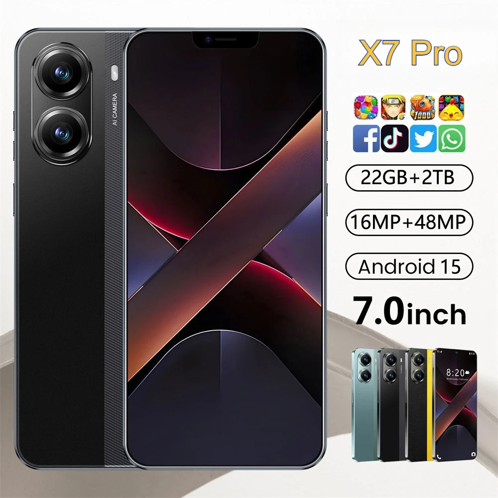 

Новая защитная пленка для экрана мобильного телефона 2026 года, безворсовая, для смартфона X7 Pro, из закаленного стекла, для Android-телефонов, антицарапийная пленка