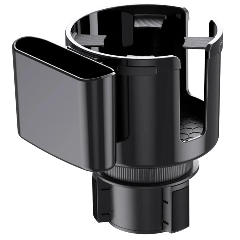 

Car Water Cup Holder Mobile Phone 108mm Diameter 97mm Width ABS Silicone Easy Install Large Cup Holder Adapter Storage Box