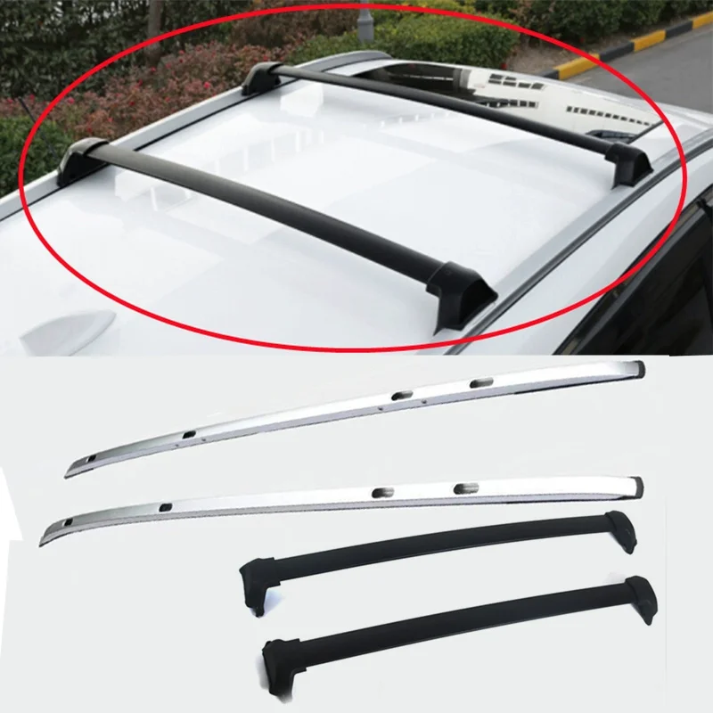 

4Pcs Aluminum Roof Rail Rack Cross Bar Crossbar Fit for Honda CRV CR-V 2023 2024