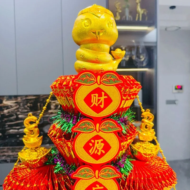 Mid-Autumn Festival folding tower material package, reunion dragon boat