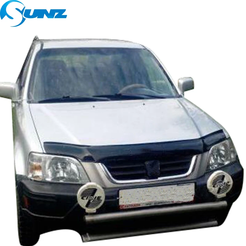 Bonnet Deflector For Honda CRV CR-V 1996 1997 1998 1999 2000 2001Tinted Bonnet Guard Front Hood Deflector Scoop Hood Accessories