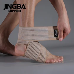 Supporto JINGBA 1 pz tutore di supporto per caviglia, protezioni per caviglie bretelle regolabili a compressione per protezione sportiva Tobillera