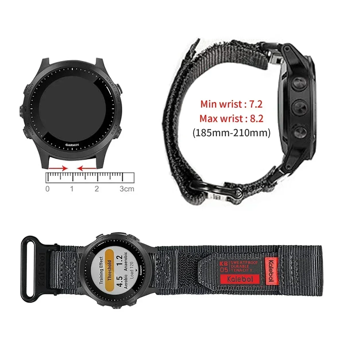 Нейлоновый ремешок-петля для Garmin Fenix7X 6X Pro 5X Plus 7 6/6Pro 26 22 20 мм, спортивный тактический ремешок для Forerunner/EPIX/Instinct/Tactix