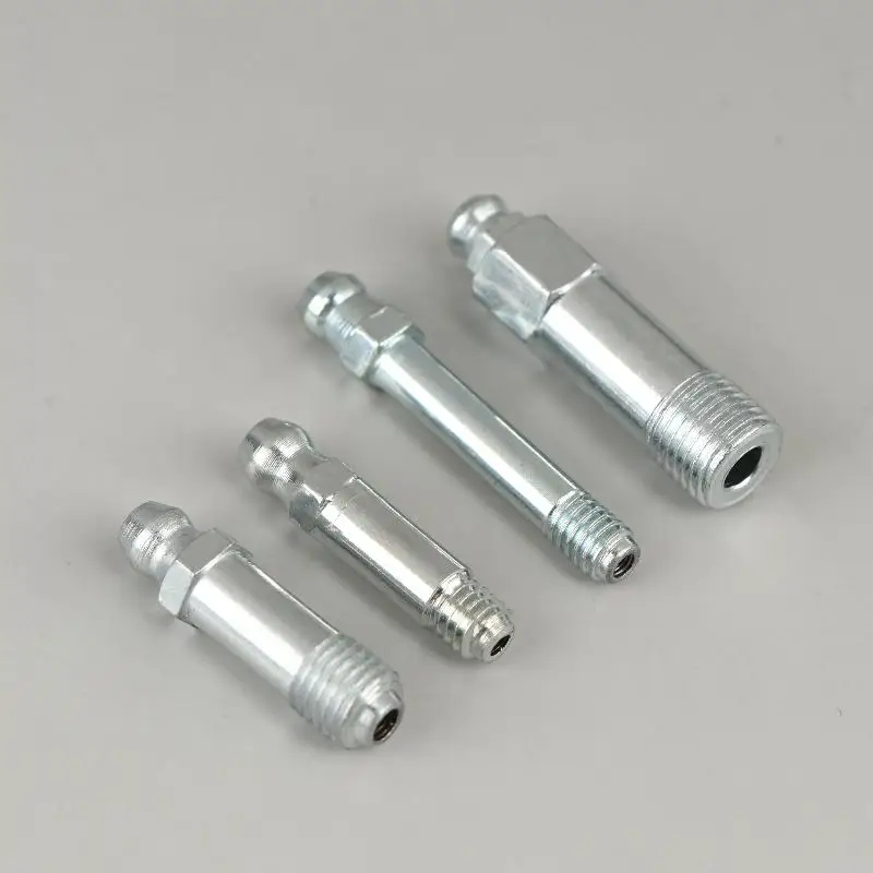 * New Sale 5Pcs Lengthened Grease Nipple Special Zerk M6 M8 M10 Metric Head Connector Straight Type