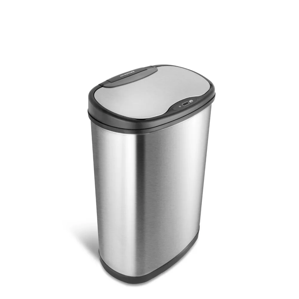 13.2 Gallon Motion Sensor Kitchen Trash Can, Stainless Steel