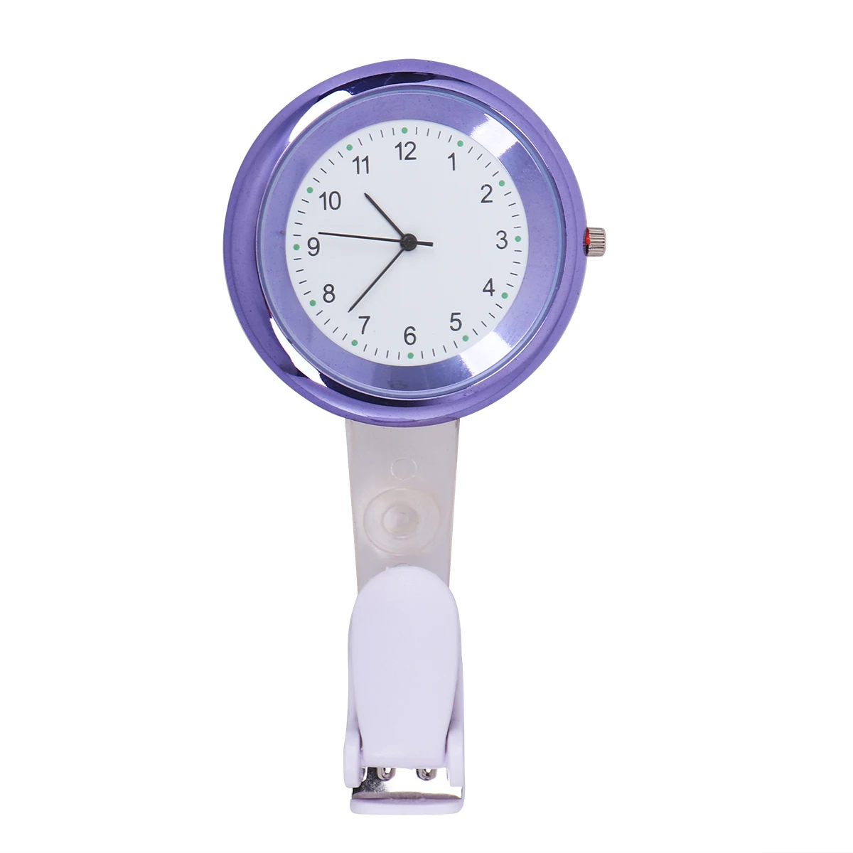 

Colorful Alloy Nurse Pocket Watch Durable Clear Numbers Accurate Timekeeping Portable Chest Watches Gifts Doctor