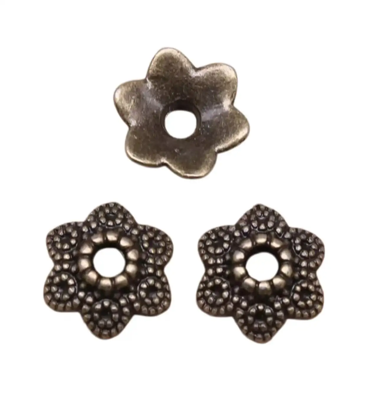 

40pcs 10*4mm bead caps T0287 for handmade