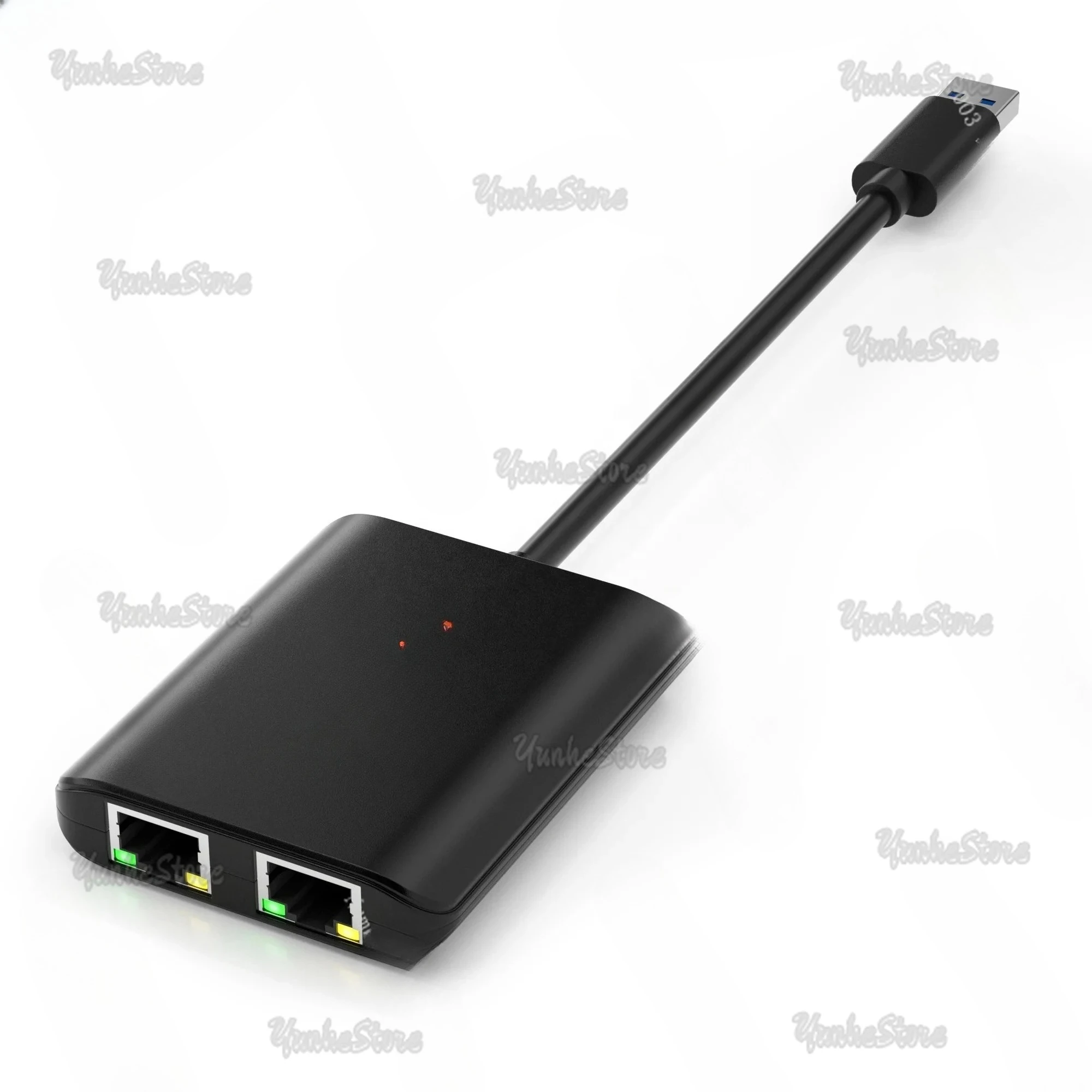 

Адаптер Gigabit Ethernet SuperSpeed с двумя портами USB 3.0, CU200