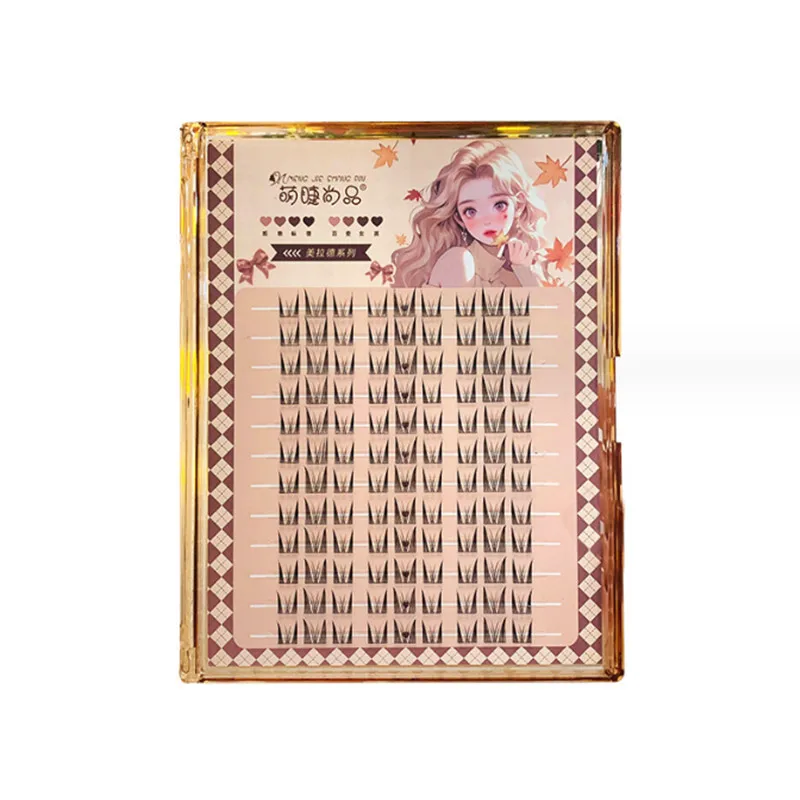 Sztuczne rzęsy manga o dużej pojemności, wielokrotnego użytku, do makijażu w stylu smoky, naturalne, gęste, powiększające oczy, narzędzie kosmetyczne.