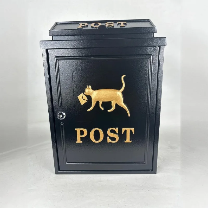 

Newspapers, magazines, mailboxes, outdoor boxes, cast aluminum, green
