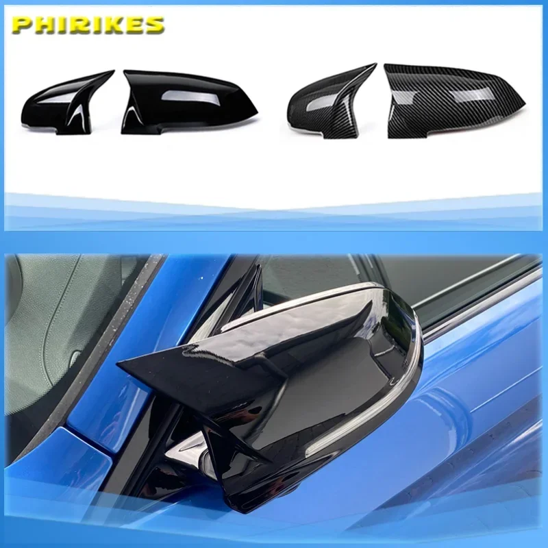 

Mirror Covers Left Right Side Rearview Mirror Cover Cap For Bmw F20 F21 F87 M2 F23 F30 F36 X1 E84 I3 I3S Auto Accessories