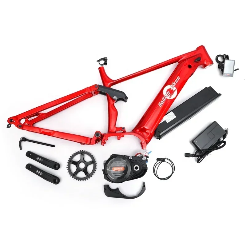 Hot sales For bikes Full Suspension M620 1000W Electric Mountain Bike Weldless 29'' Ebike frame ebike enduro frame