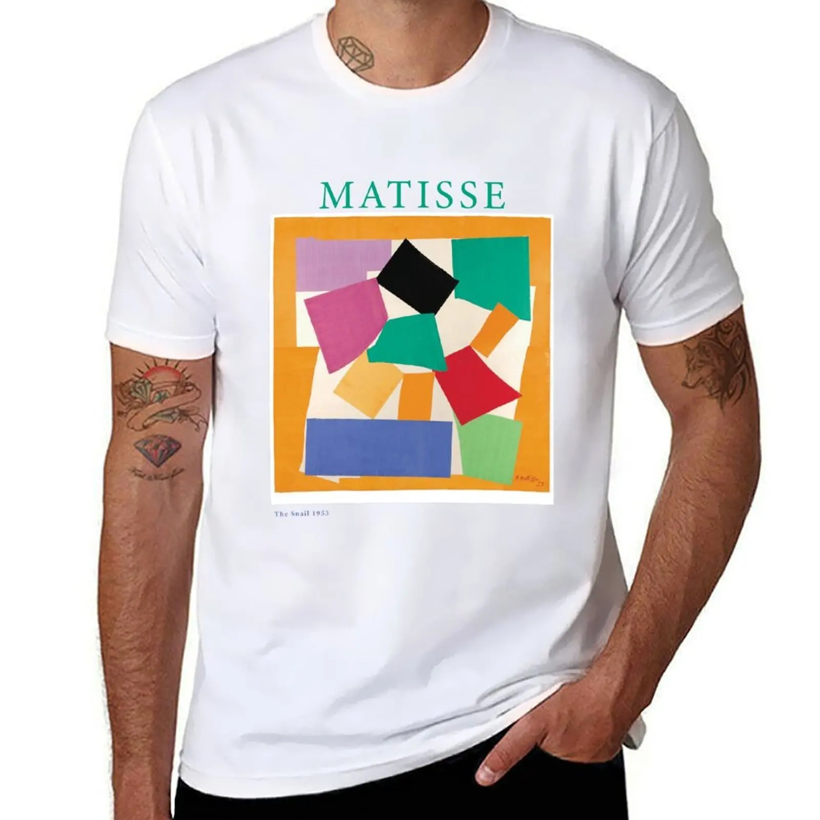 

MATISSE - THE SNAIL T-Shirt t shirts with prints funny t shirts cotton T-Shirt