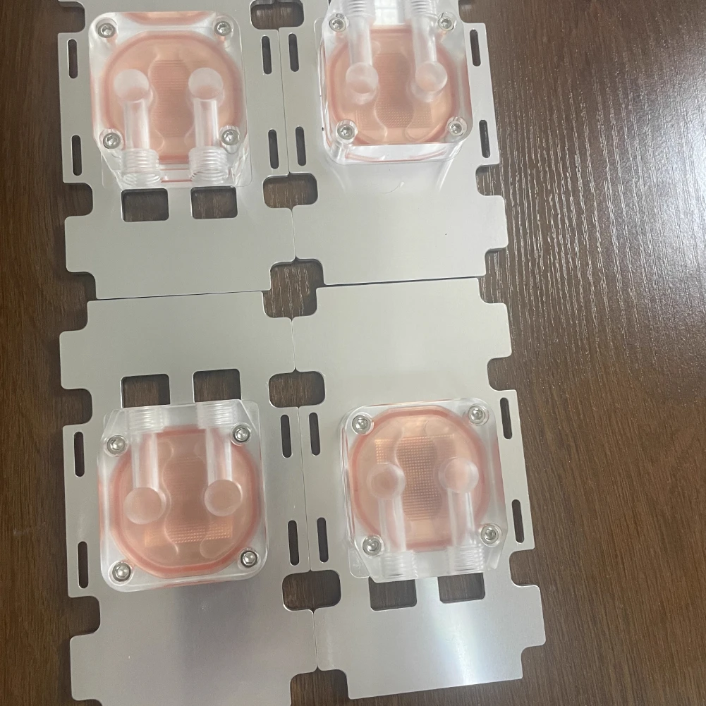 

GPU Cooler Block For NVIDlA Tesla V100 SXM2/A100 SXM2 Heat Dissipation, CNC Aluminum Video Card Water Cooler, PC Cooing Radiator