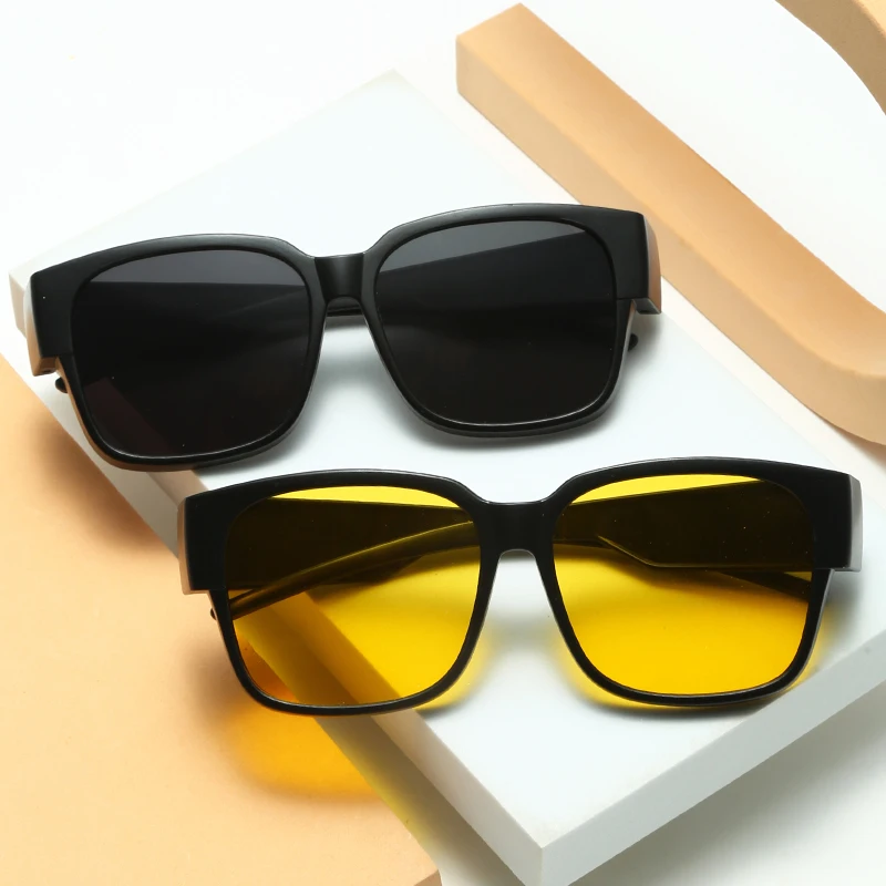 Polarization Sunglasses Unisex Square Vintage Sun Glasses Famous Brand Polarization Sunglasses Retro Feminino For Women Men