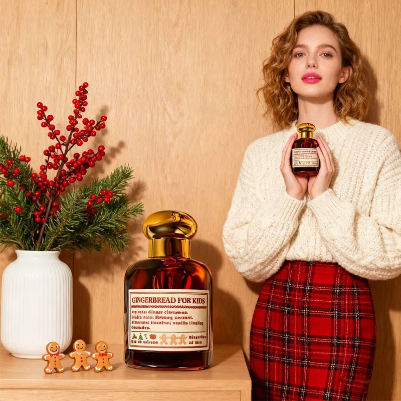 

Sweet Dessert Shop Fragrance Perfume Gingerbread For Kids Milk Gourmet Tone 50ml Lasting Oriental Cuisine Eau De Toilette Spray