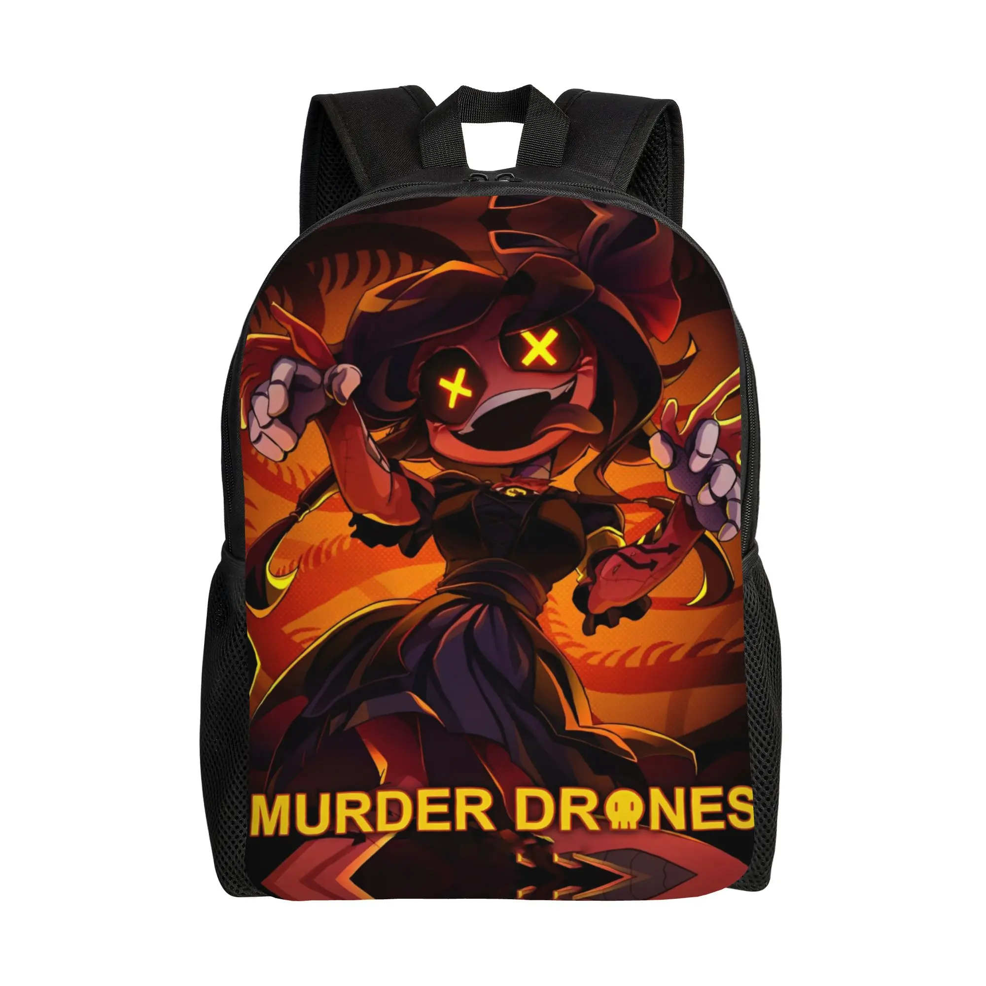 

Рюкзак для подростков Murder Drones Robot с карманом, школьный/рабочий рюкзак для мужчин и женщин, сумка через плечо для ноутбука
