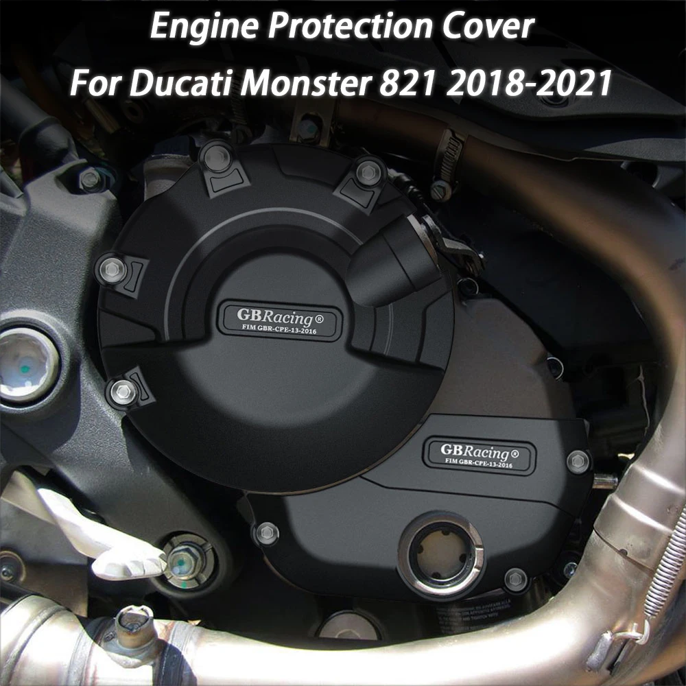 

For Ducati Monster 821 Motorcycle Engine Clutch Cover Protection 2018-2021