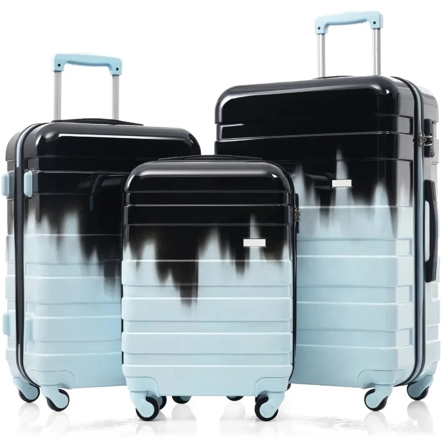Zestawy bagażu Nowy model ABS Hardshell 3 szt. Wyprzedaż Bagaż Hardside Lekkie, trwałe zestawy walizek Walizka na kółkach