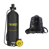 DIDEEP X7000 4L diving tank, oxygen tank, underwater diving equipment, backpack style diving backpack