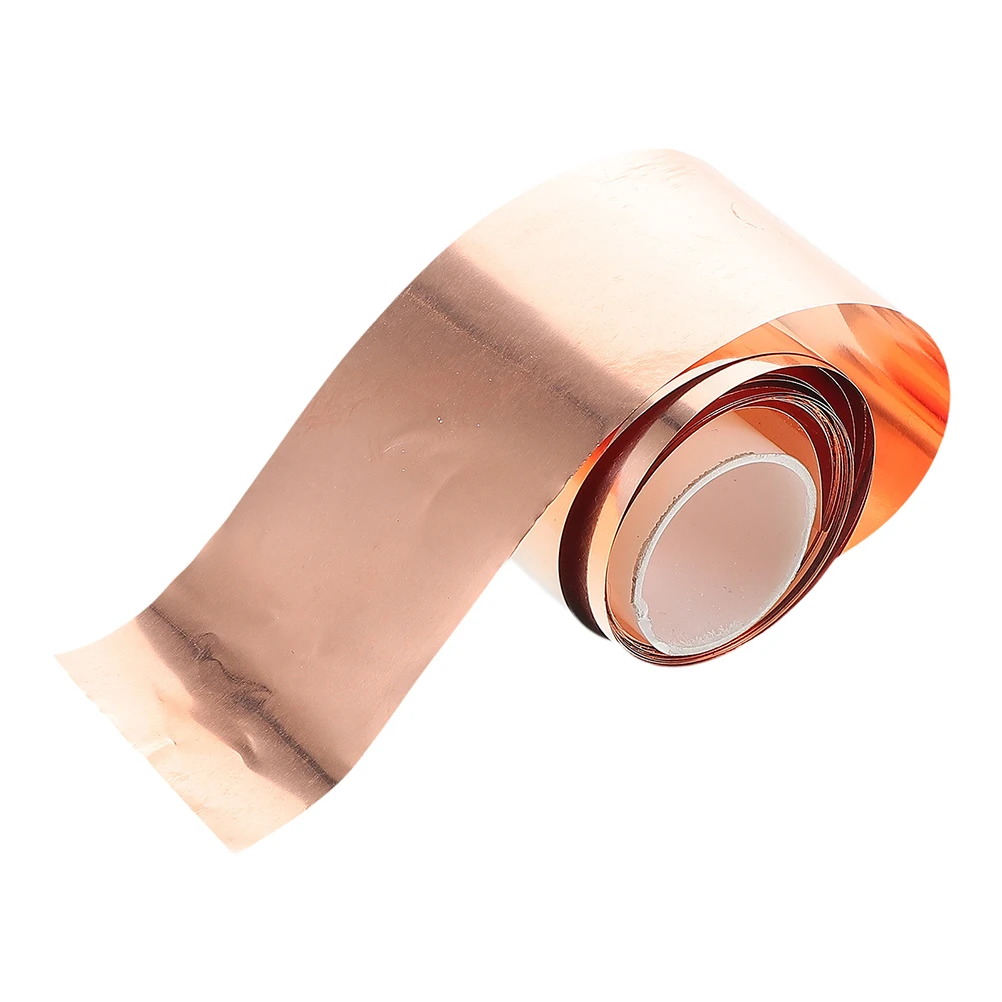 

Flexible Pure Copper Sheet High Conductivity Copper Strip For Electrical Diy Projects Craft Metal Plate Engineering Components
