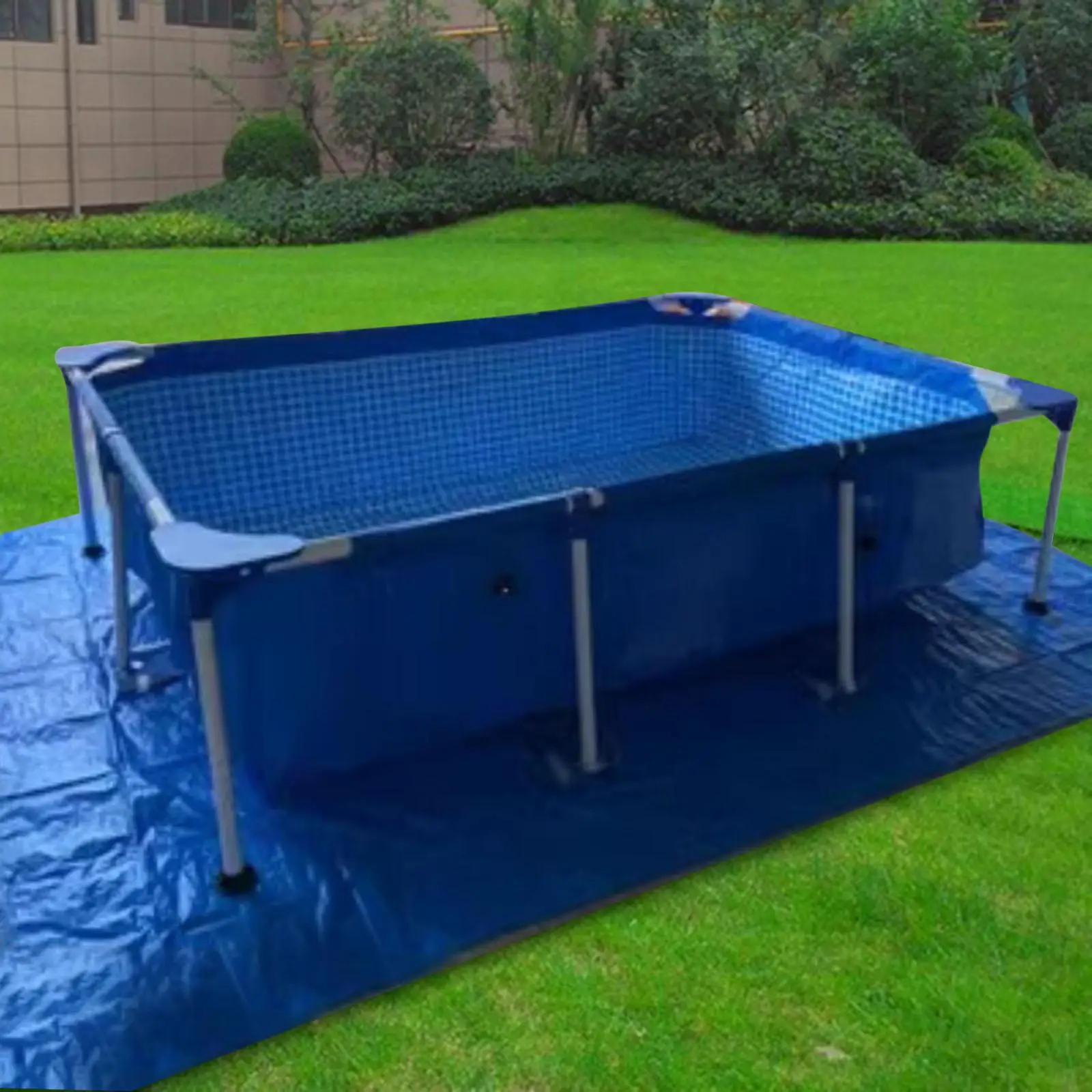 Pools Groundsheet Cover Pool Mat Folded Multipurpose Heavy Duty Pool Pad Cover