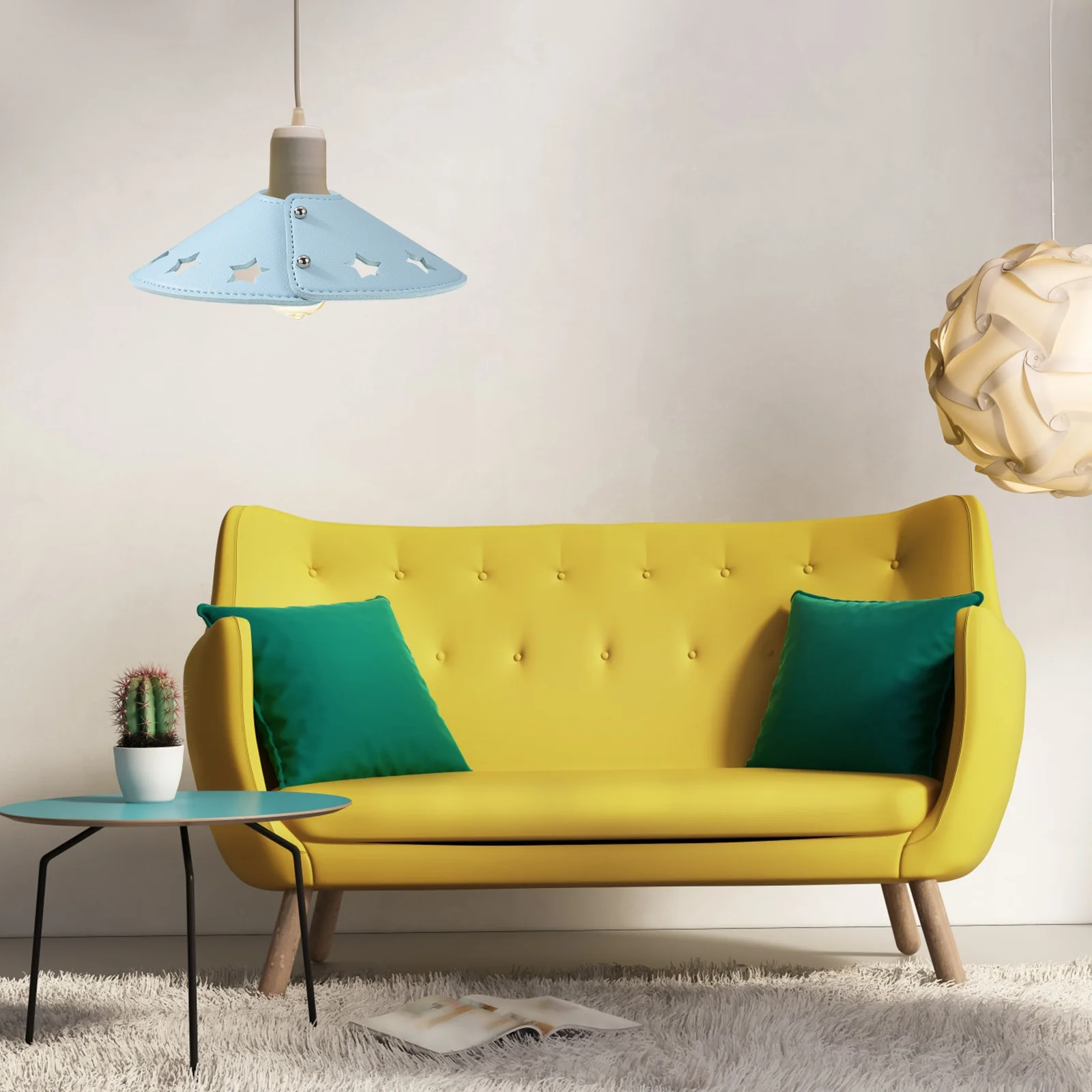 

Lampshade Premium Material Protective Cover for Ceiling Wall Hand Floor Lamps Warm Decorative Lighting