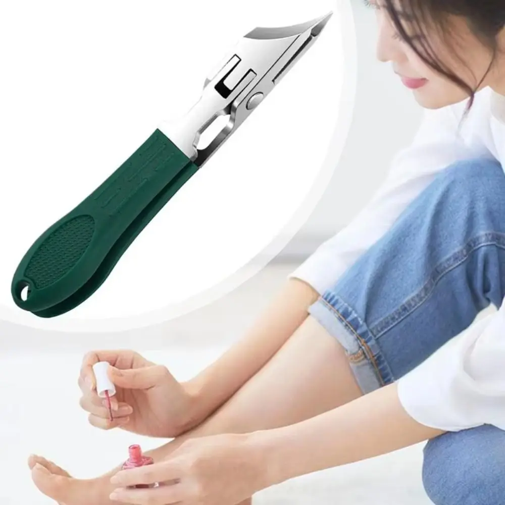

Professional Anti-Splash Slant Edge Nail Clipper Stainless Steel Trim Nails Fingernail Clipper Eagle Beak Nail Clipper