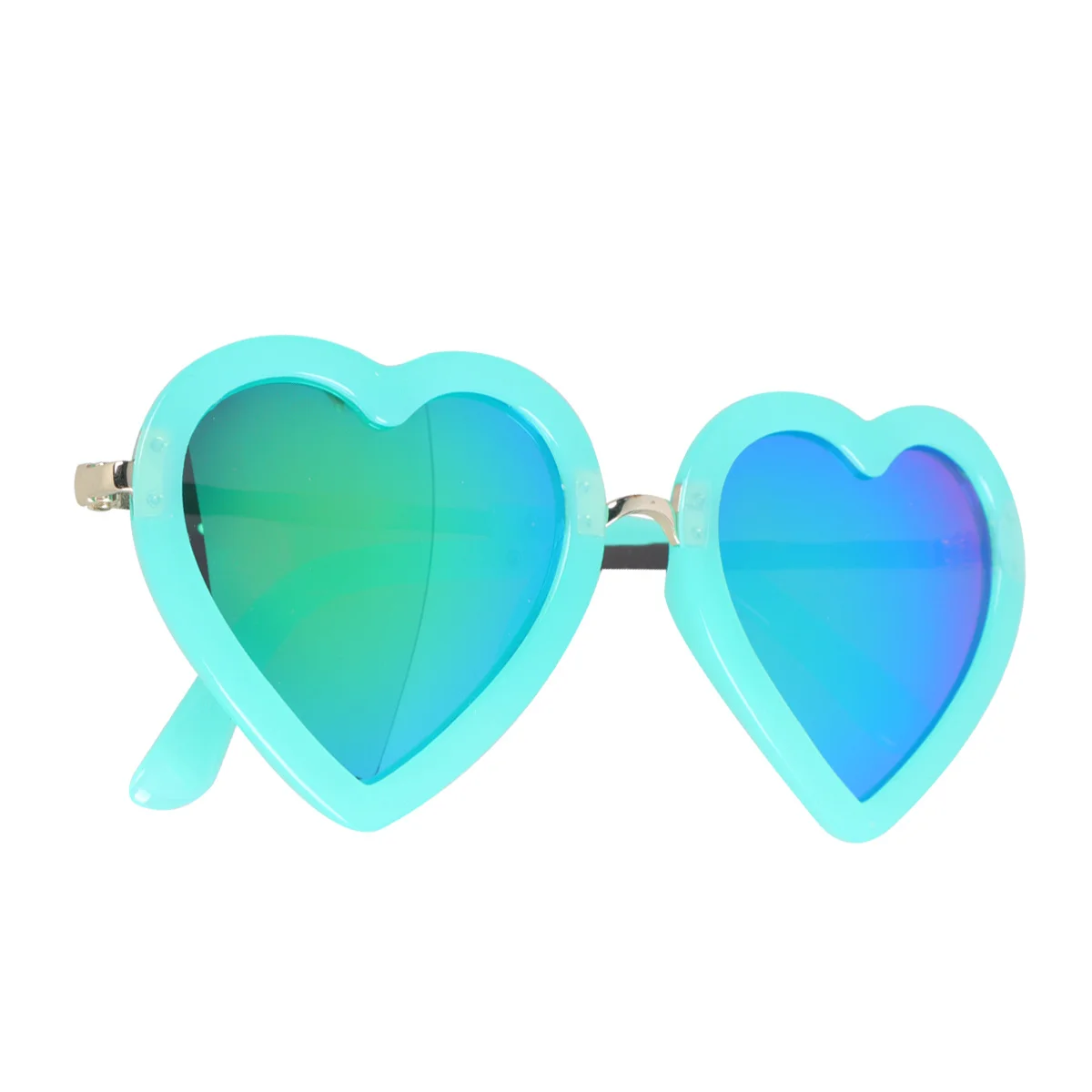 

Lightweight Heart Eyeglass Durable Smooth Texture Valentine's Day Party Decoration Gift Green Heart Sunglasses