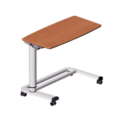 Meeting Training Folding Table with Aluminium Alloy Pneumatic Computer Desk With wheels