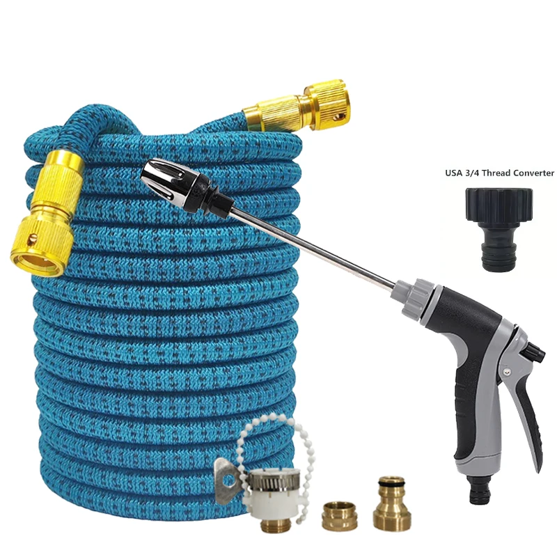 

Садовая удлинительная волшебная водопроводная труба, длинный полюс высокого давления для мойки автомобилей, многофункциональный, шланг для полива домашнего сада