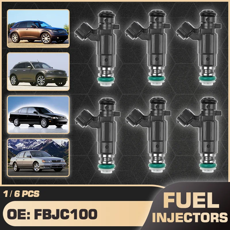 

Car Fuel Injector Nozzle For Infiniti FX35 FX45 G35 G20 I30 I35 Q45 QX4 Nissan Skyline Nissan Terrano Regulus FBJC100 166005L700