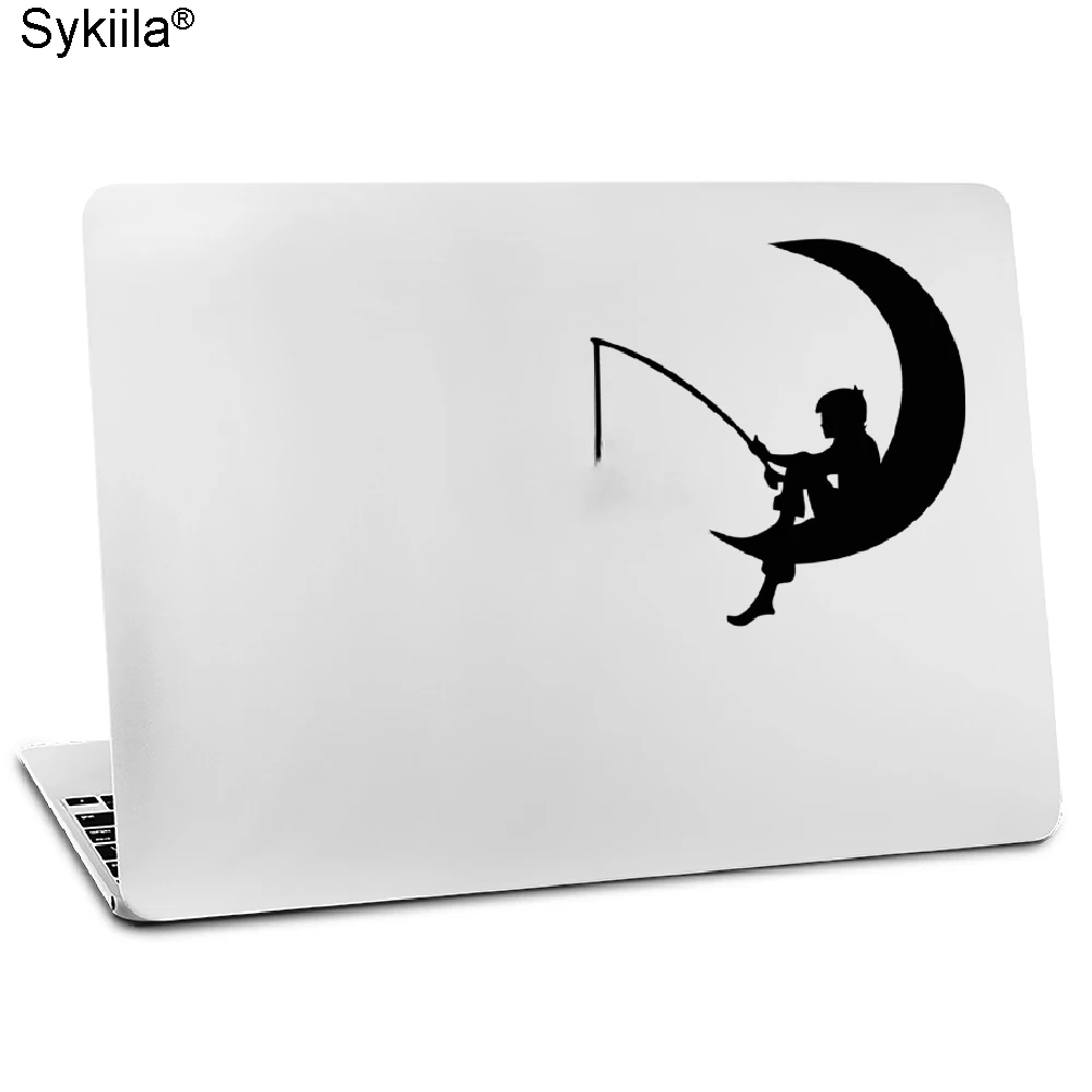 Snake Crawl Out Logo Black Creative Design Decal for apple Macbook Air 11 12 13 Pro 13 15 17 retina Vinyl Wall Laptop Sticker