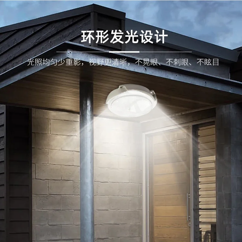 Hot Selling LED Solar Light Ceiling Home Indoor Lights Wall Lamp Balcony Bedroom Rural Yard Gate Outdoor Waterproof Garden Lamp