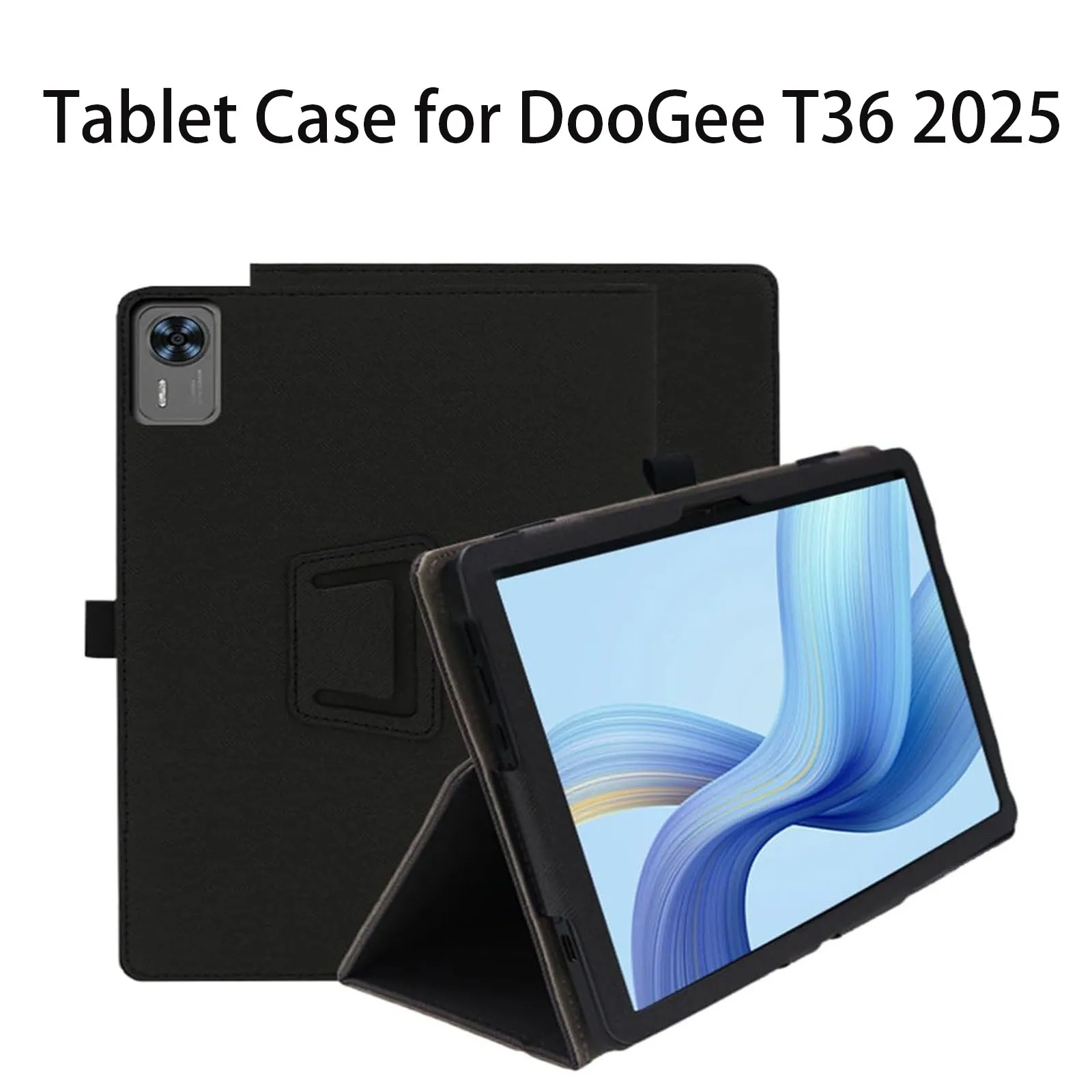 

Tablet Case for DooGee T36 2025 12inch Protective Cover Kickstand Function Shockproof (PU leather Material)