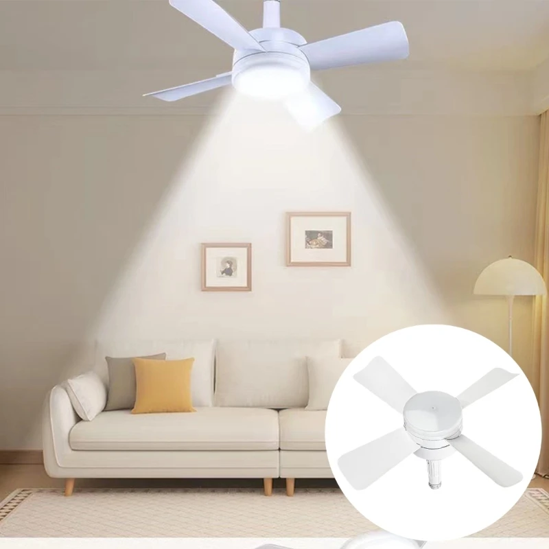 E27 потолочный светильник для гаража, эффективный потолочный вентилятор, практичная светодиодная лампа, вентилятор из подходит