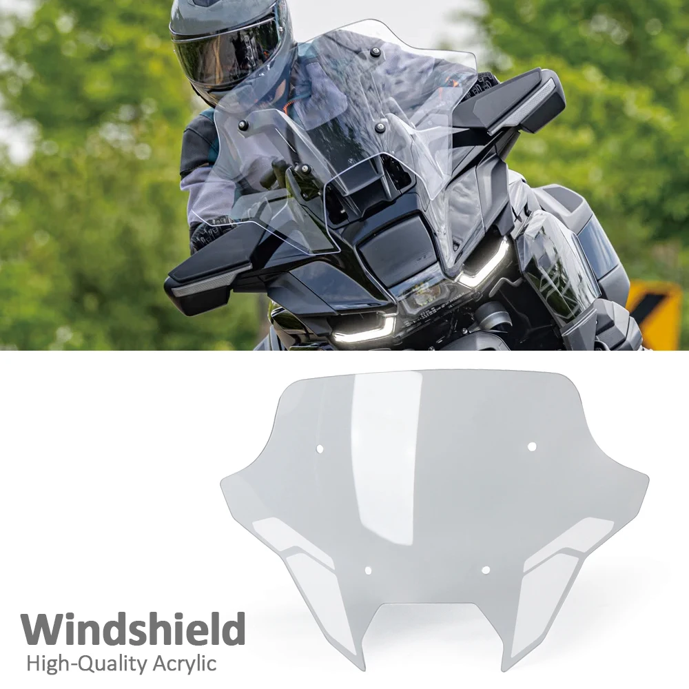 

Motorcycle Accessories For BMW R1300RT New Expanded Windscreen Windshield Wind Deflector Screen Fairing R1300 R 1300 RT 2025-