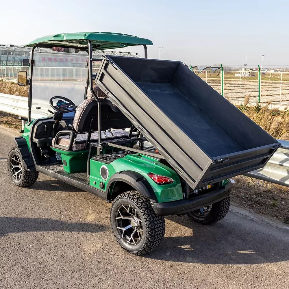Aluminium Frame Off-Road Golf Cart 4 Wheel Drive Cargo Buggy