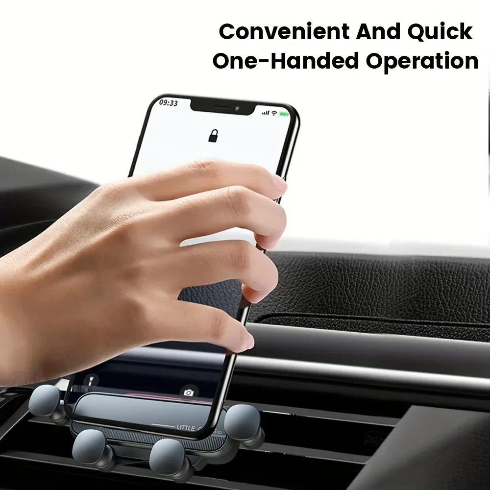 Universal Amagi Car Mount For Mobile Phones Designed To Be Clipped Onto The Horizontal Vertical Or Slanted Air Vents In Securely