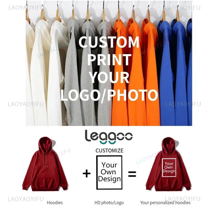 

DIY custom warm long sleeved sweatshirt for autumn and winter seasons