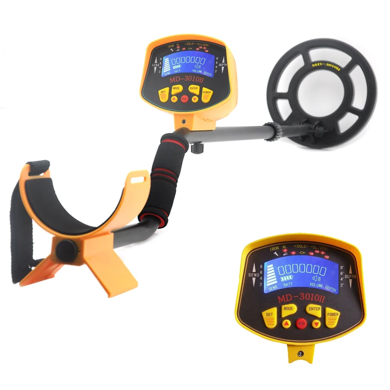 

New Metal Detector MD-3010II For Beach Detecting Underground Pinpointer Metal Detector For Kids, Distributor Price Hobby