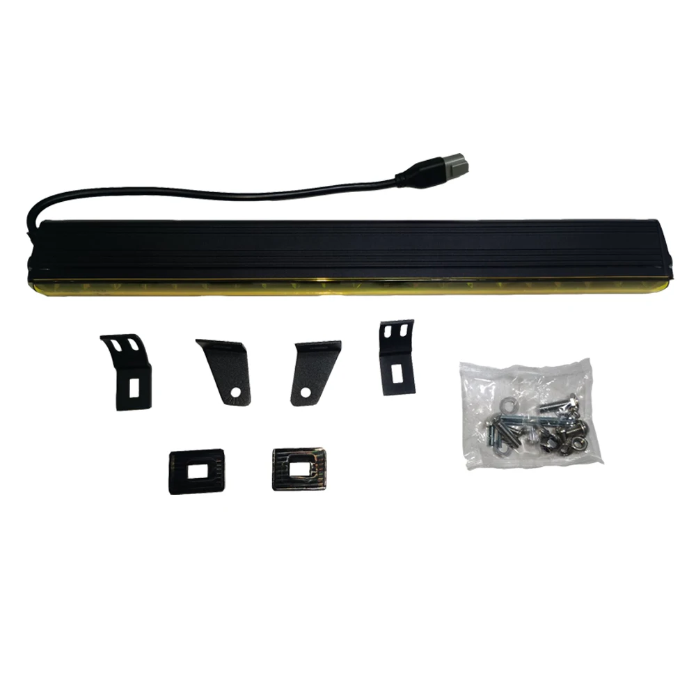 

LED6117 Work Light Bar Aluminum Alloy Body With Yellow Lamp New Product 21 Inch LANTSUN