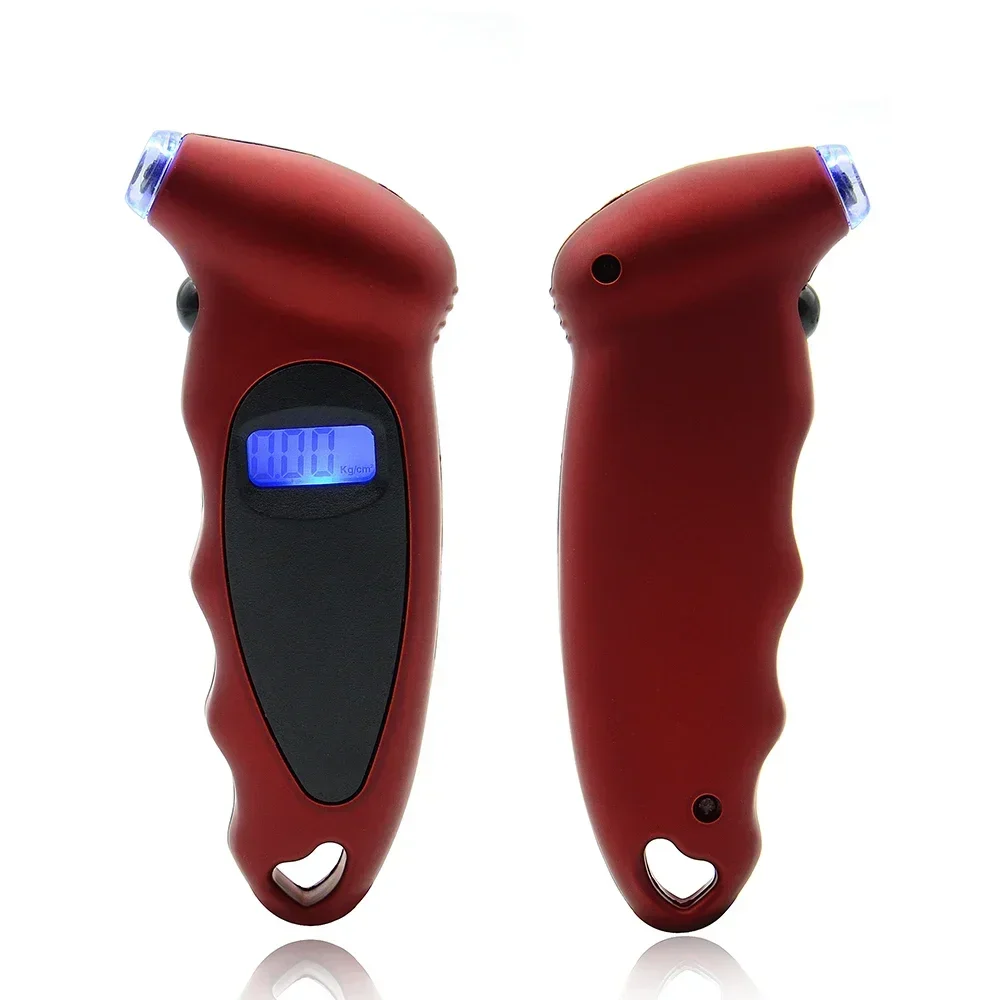 Digital Tire Pressure Gauge LCD Backlight Auto Car Motorcycle Tire Gauge Air Tire Gauge monitor Barometer Tyre Tester Meter