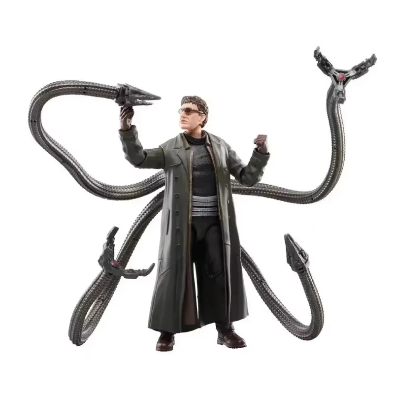 In Stock Marvel Legend Series Spiderman 2 Figure Doctor Octopus Action Figure DOC OCK Movable Joint Model Anime Statue Decor Toy