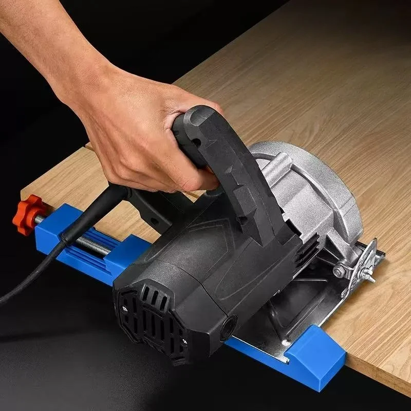 

Woodworking Adjustable Cutting Machine Base Guide Circular Saw Blade Milling Machine Base Positioning Clamp Wood Quick Cut Tools