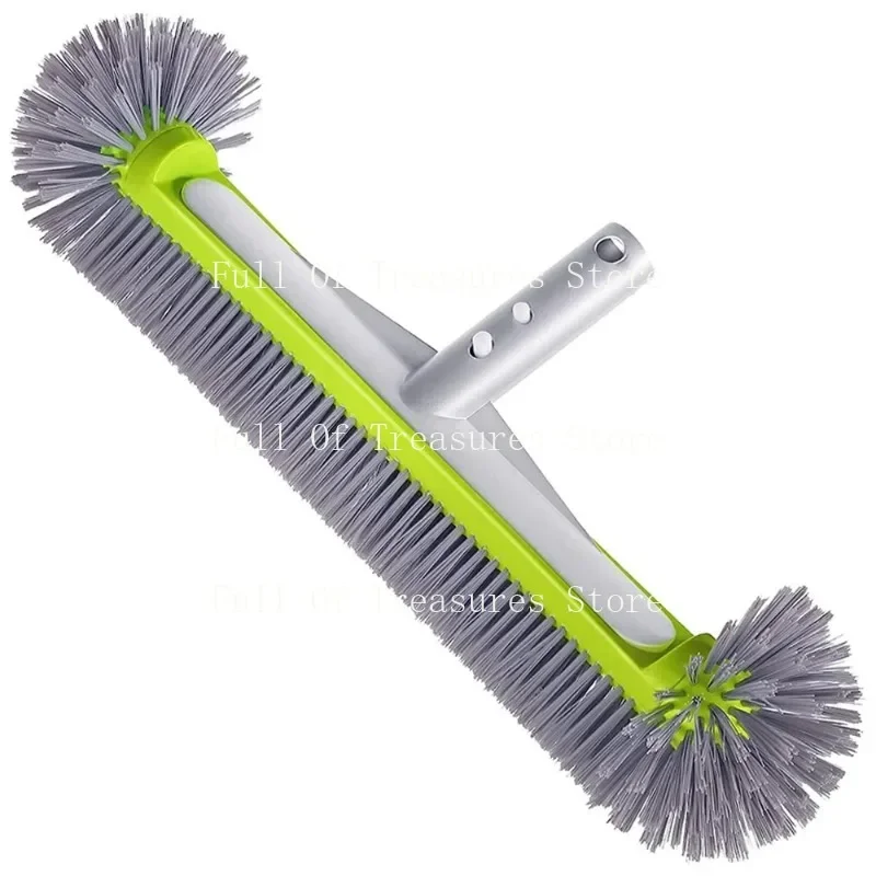 

17.5 Incn Swimming Pool Brush Pool Floor Wall Cleaning Tool Pool Broom Algae Remover Scrubber Cleaning Brush Head Cleaner Tool