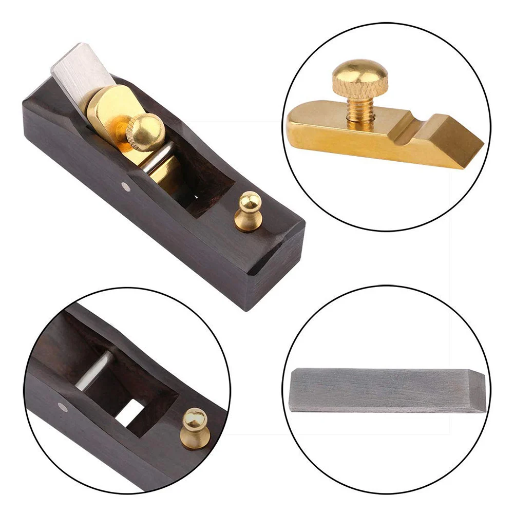 Mini Wood Planer Hand Tool Flat Bottom Wood Trimming Plane for Woodworking Wooden Planing Accessories Wood Planer Hand Tool