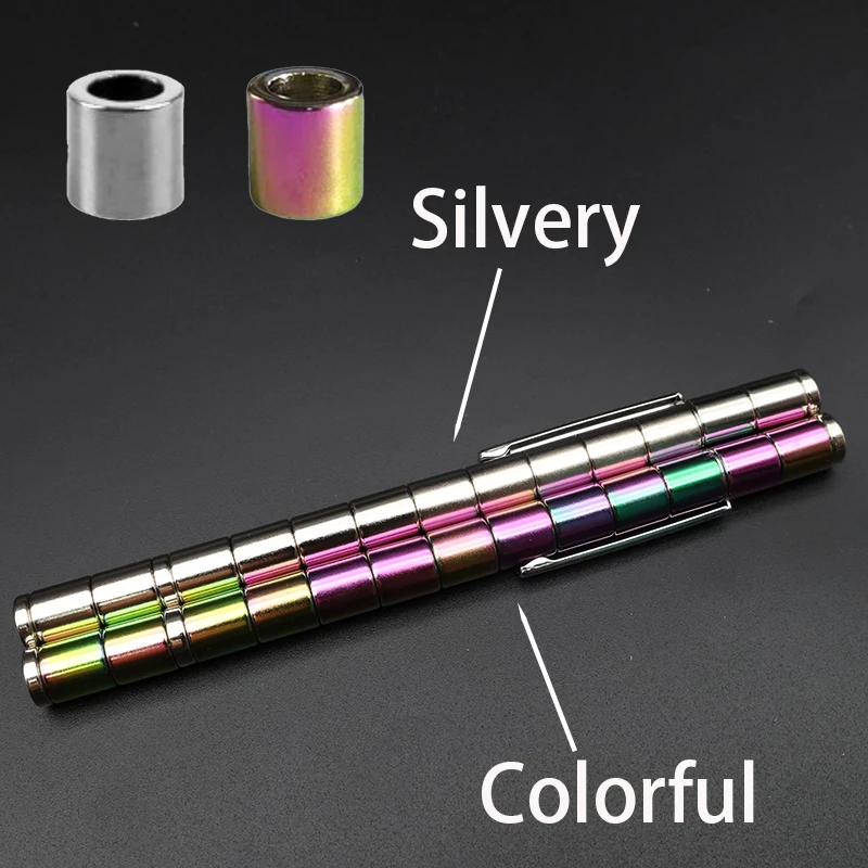 1Set Creative Magnetic Stress Relief Pen Multifunctional Creative Pen Relieves and Stress Perfect Gift for Friends Free Assembly