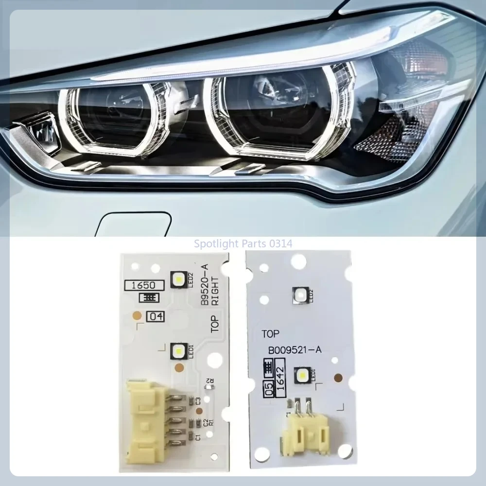 

63117428791 63117428792 OEM White Angel Eye DRLBoard For 2017 2018 BMW X1 F48 LED Headlight Daytime Running Light Module NEW
